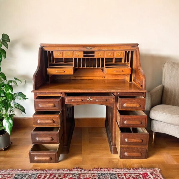 Antique Roll-Top Desk