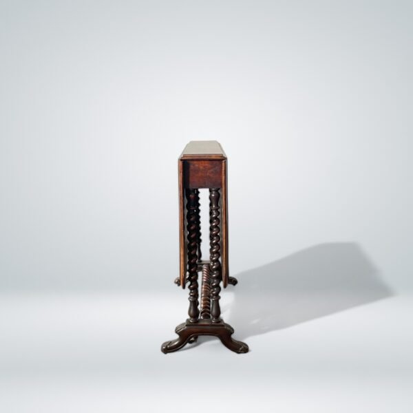 Antique Drop-Leaf Gateleg Table - Image 2