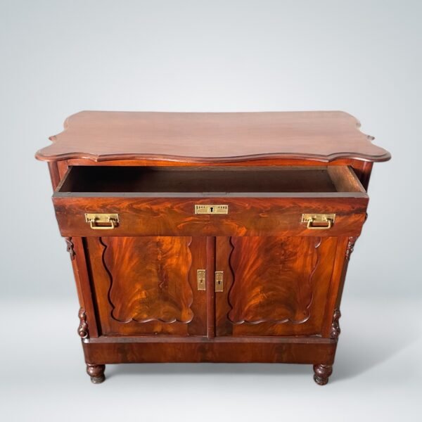 Antique Mahogany Sideboard Cabinet - Image 3