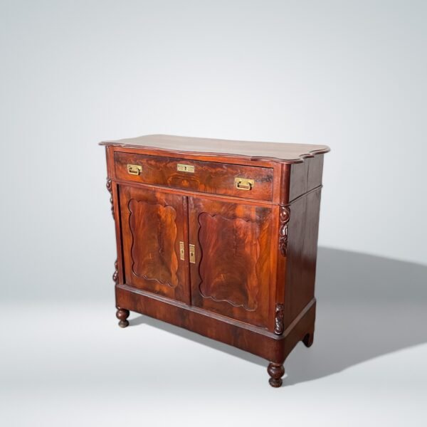 Antique Mahogany Sideboard Cabinet - Image 4
