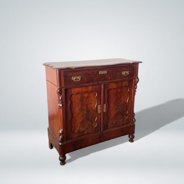 Antique Mahogany Sideboard Cabinet - Image 5