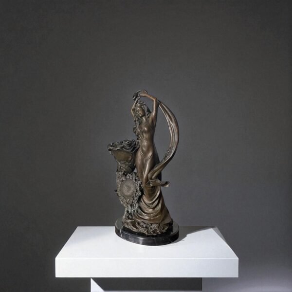 Sculpture of a woman