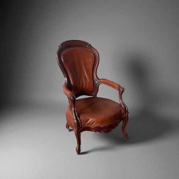 Louis XV style armchair - Image 4