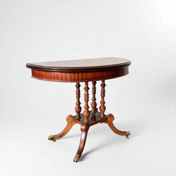 Half-moon shaped console/game table - Image 3