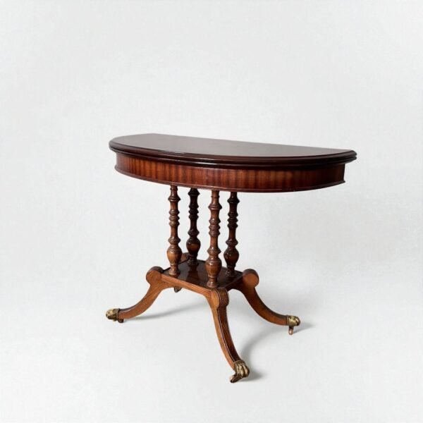 Half-moon shaped console/game table - Image 5
