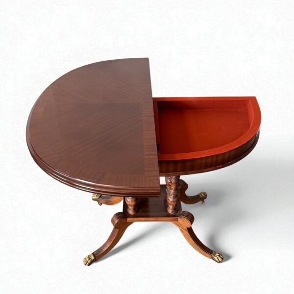 Half-moon shaped console/game table - Image 6
